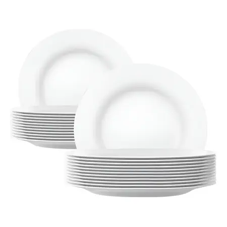 Plato Postre 19cm Nadir Duralex Menu Vidrio Templado 5343 X12