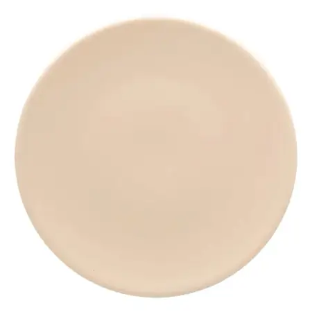 Plato Postre Ceramica 19,5 Cm Linea Unni Diseños | Oxford Beige