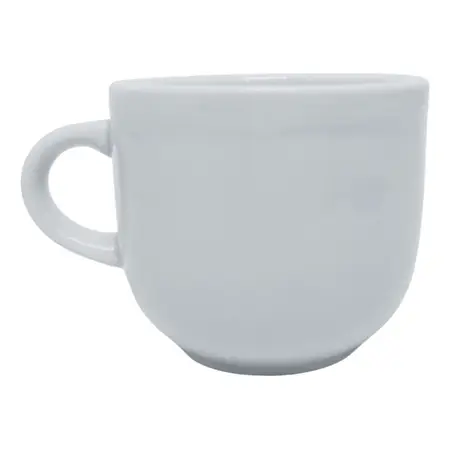 Pocillo Cafe 80ml Línea 1800 Renacimiento Tsuji Porcelana X1 Blanco Renacimiento