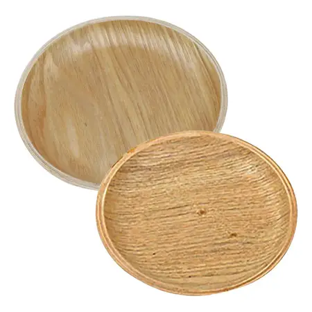 Posavasos De Madera Redondos Decoración Sushi 12 Cm Carol Lisa Madera