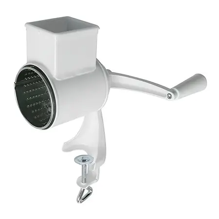 Rallador Rayador Acero Inox 2 Cuchillas Manual Para Mesada
