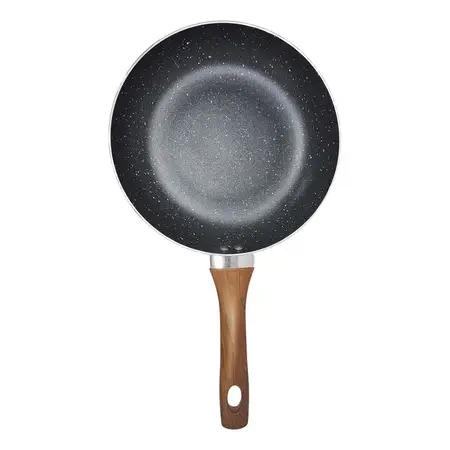 Sartén Antiadherente Granito 20 Cm Para Inducción Cool Bazar Color Negro