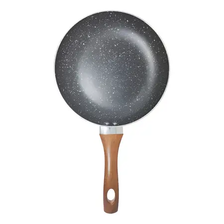 Sartén Antiadherente Granito 26 Cm Para Inducción Cool Bazar Color Negro