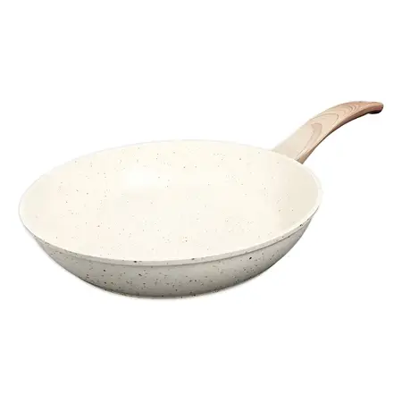 Sartén Inducción Antiadherente 24cm Granito Crema Carol