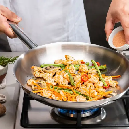 Sartén Professional Fondo Triple 26 Cm 2,2 Lts | Tramontina - Plateado