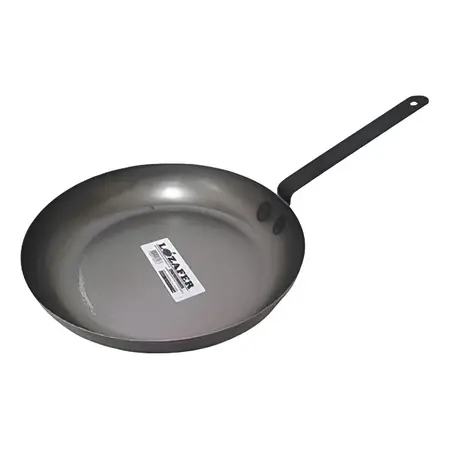 Sarten De Chapa Gastronómico Reforzado 24 Cm Color Gris