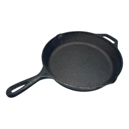 Sarten Fundicion De Hierro 26 Cm Mango Sin Tapa Para Cocina Negro
