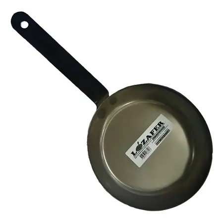 Sarten Mango Planchuela Chapa Nro 20 Lozafer Gastronomico Color Gris