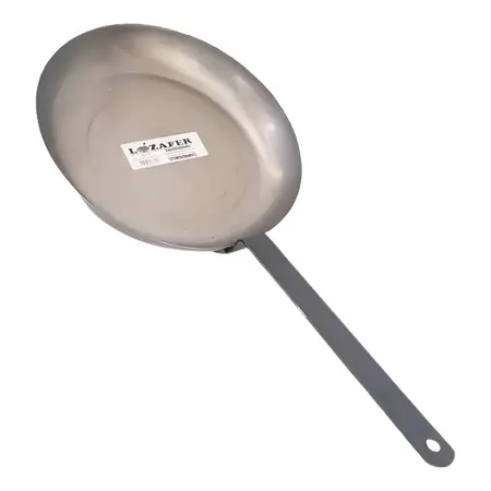 Sarten Mango Planchuela Chapa Nro 30 Lozafer Gastronomico Color Gris