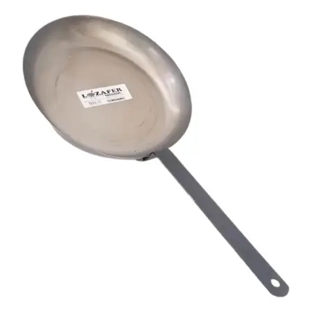 Sarten Mango Planchuela Chapa Nro 32 Lozafer Gastronomico Gris