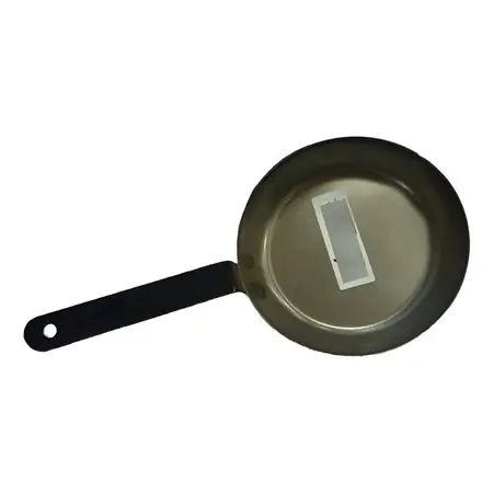 Sarten Mango Planchuela Chapa Nro 36 Lozafer Gastronomico Color Gris