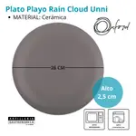 Set 12 Platos Playos Ceramica 26 Cm Linea Unni | Oxford