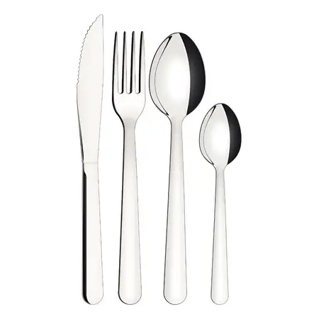 Set 24 Cubiertos Cuchillo Asado Malibu Tramontina