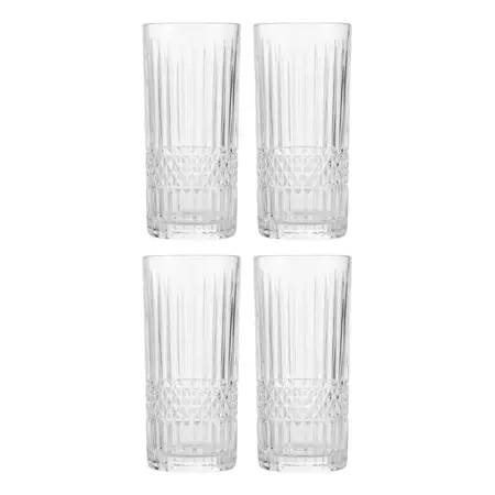 Set 4 Vasos Trago Largo Florence 460ml The Kitchen Elements Transparente