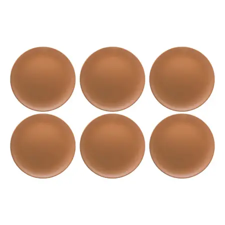 Set 6 Platos Playos Ceramica 26 Cm Linea Unni | Oxford Avela