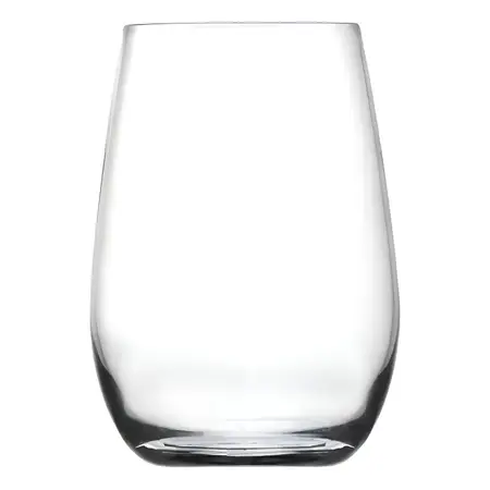 Set 6 Vasos Copon Copo Copa Sin Pie Tallo Nadir Dubai Vidrio Color Transparente