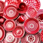Set De Vajilla Platos Cerámica 18 Piezas Floreal Oxford Renda