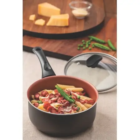 Set Juego De Cocina Tramontina Vermont 8 Piezas Aluminio - Negro