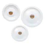 Set X 18 Piezas Gourmet Platos Playo Hondo Postre Nadir