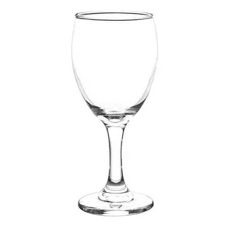 Set X 24 Copa Agua Vino Vidrio Cristar Aragon 300 Ml Color Transparente