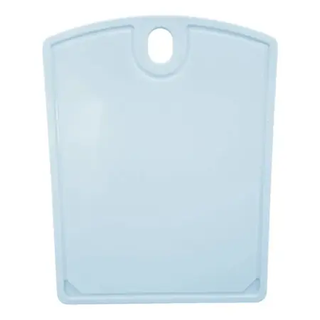 Tabla De Corte Para Picar 28x37 Kovalplast Polipropileno X1 Celeste Pastel