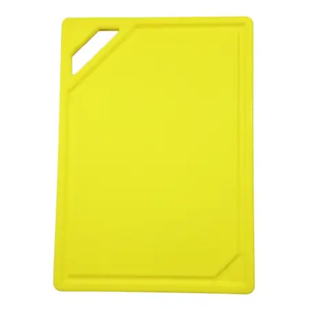 Tabla De Corte Para Picar 33x23 Pipractic Gastronómica Color Amarillo