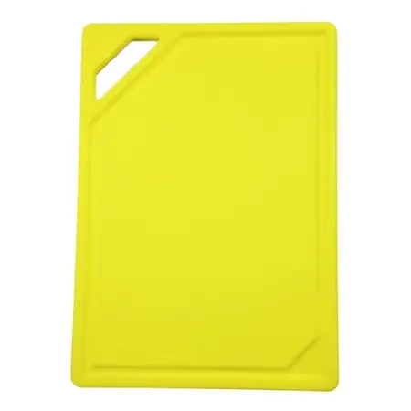 Tabla De Corte Para Picar 33x23 Pipractic Gastronómica Color Amarillo