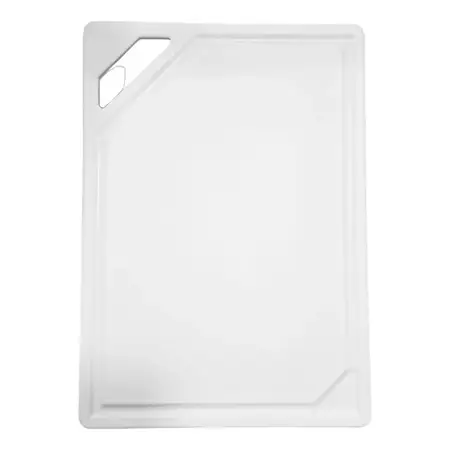 Tabla De Corte Para Picar 33x23 Pipractic Gastronómica Color Blanco