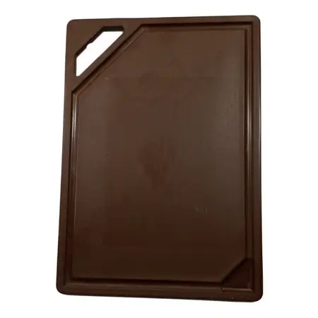 Tabla De Corte Para Picar 33x23 Pipractic Gastronómica Color Marrón