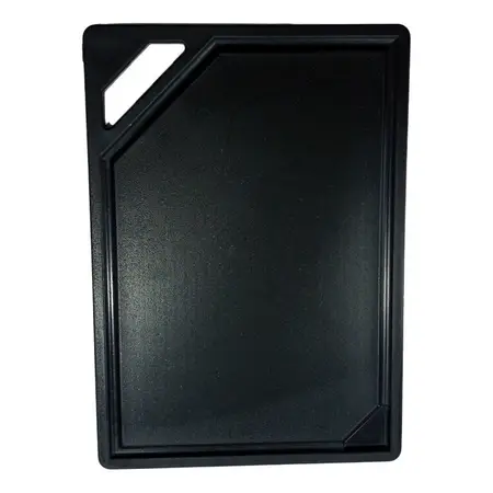 Tabla De Corte Para Picar 33x23 Pipractic Gastronómica Color Negro