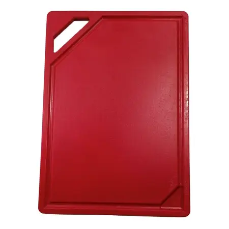 Tabla De Corte Para Picar 33x23 Pipractic Gastronómica Color Rojo
