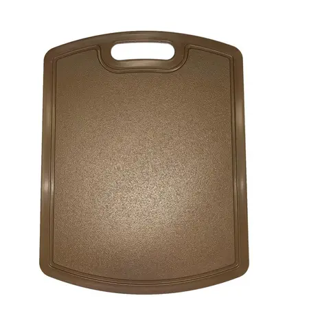 Tabla De Corte Picar 28x36 Pipractic Oval Polipropileno X1 Marrón