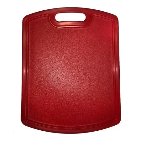 Tabla De Corte Picar 28x36 Pipractic Oval Polipropileno X1 Rojo