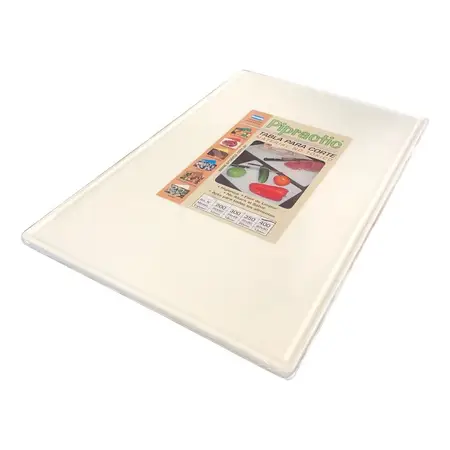 Tabla Para Picar - Tabla De Corte 40x60 Blanca Cocina X 1u Blanco