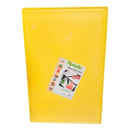 Tabla Para Picar - Tabla De Corte 40x60 Colores Cocina X 1 U Amarillo