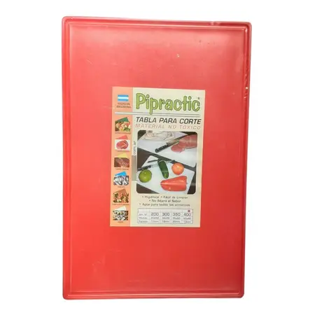 Tabla Para Picar - Tabla De Corte 40x60 Colores Cocina X 1 U Rojo