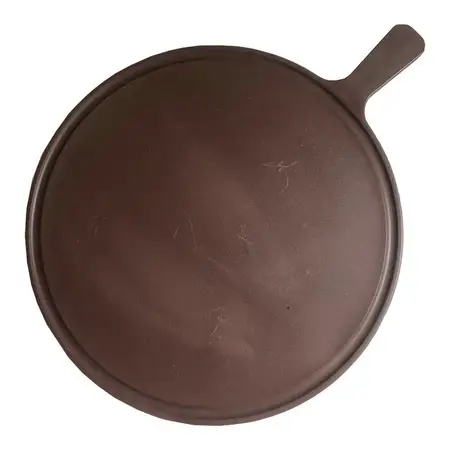 Tabla Para Pizza Pipractic 36cm Con Mango Resistente Colores Marrón