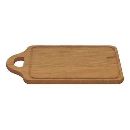 Tabla Tradicional Tramontina Madera Canaleta Profunda 45x28 Nombre Del Diseño Canaleta Color Marrón