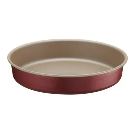 Tartera Asadera Tramontina 22 Cm Teflon Antiadherente 1,7lts Bordó