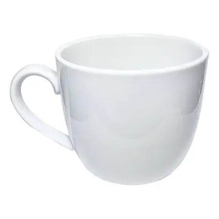 Tazón Americano Tsuji 2100 500ml Jarro Mugg Porcelana Blanco