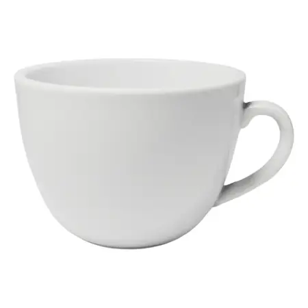 Taza Jarro Mugg Porcelana 365ml Línea 1900 Tsuji Blanca X1u Blanco