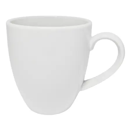Taza Porcelana Blanca Tsuji Jarro Mug 390ml Línea 1600 X1 Un Blanco