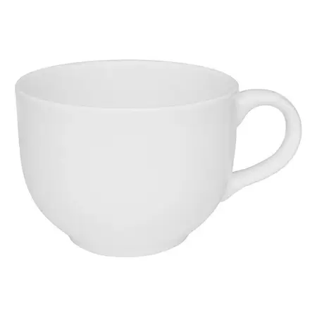 Tazon Taza Grande 740cc Jarro Mug Ceramica Biona Jumbo X1 Un blanco