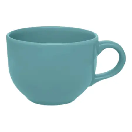 Tazon Taza Grande 740cc Jarro Mug Ceramica Biona Jumbo X1 Un Turquesa