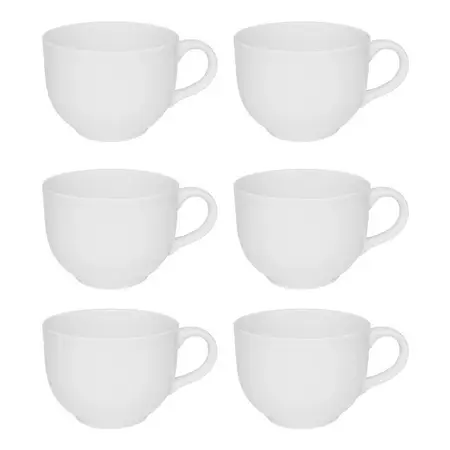 Tazon Taza Grande 740cc Jarro Mug Ceramica Biona Jumbo X6 Un