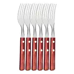 Tenedor Tramontina Polywood Cubiertos 6pz Cocina