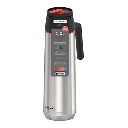 Termo Bala Inoxidable Tramontina 1 Lts Color Termo Bala Inoxidable Tramontina 1 Lts