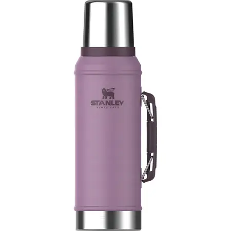 Termo Clásico Stanley 950 Ml Con Manija En Color H. Lilac Lila