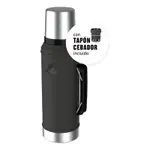 Termo Stanley 950 Ml Con Manija Pico Cebador Original Black 2.0