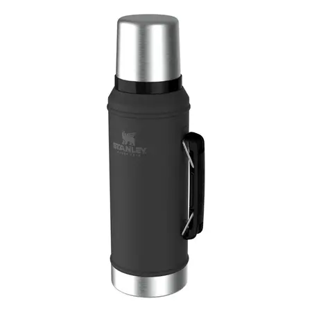 Termo Stanley 950 Ml Con Manija Pico Cebador Original Negro